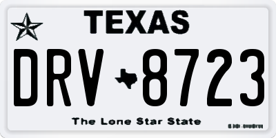 TX license plate DRV8723