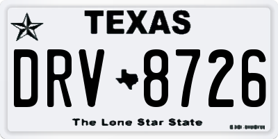 TX license plate DRV8726