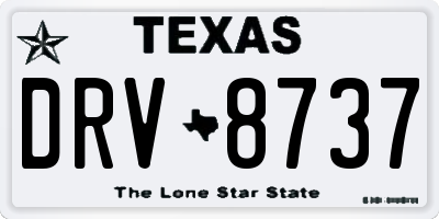 TX license plate DRV8737