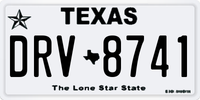 TX license plate DRV8741