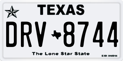 TX license plate DRV8744