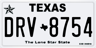 TX license plate DRV8754