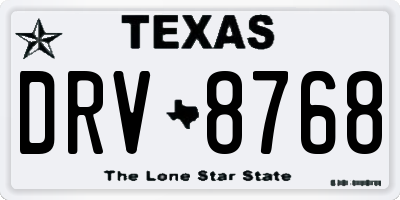 TX license plate DRV8768