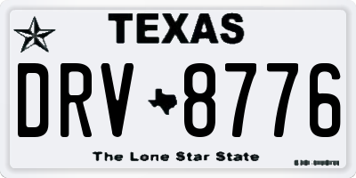 TX license plate DRV8776