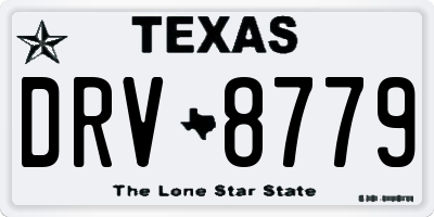 TX license plate DRV8779