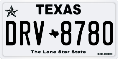 TX license plate DRV8780