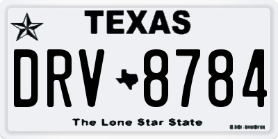 TX license plate DRV8784