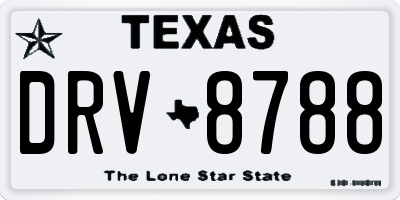 TX license plate DRV8788