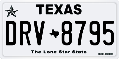 TX license plate DRV8795