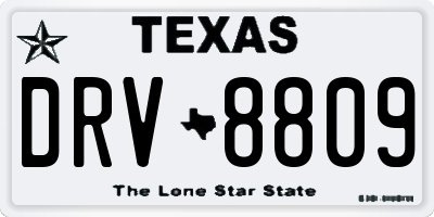 TX license plate DRV8809