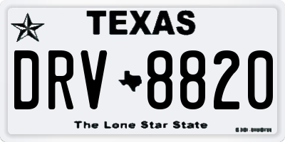 TX license plate DRV8820