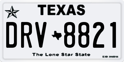 TX license plate DRV8821