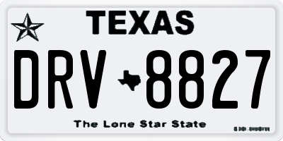 TX license plate DRV8827