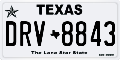 TX license plate DRV8843