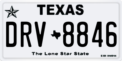 TX license plate DRV8846