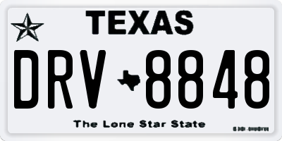 TX license plate DRV8848