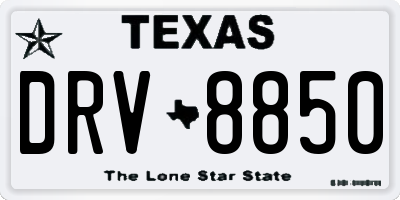 TX license plate DRV8850