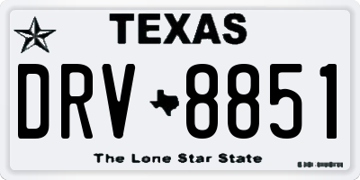 TX license plate DRV8851