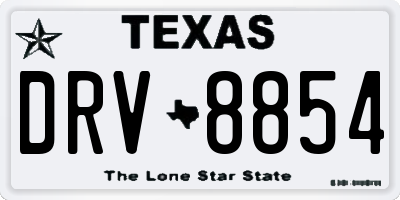 TX license plate DRV8854