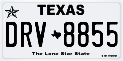 TX license plate DRV8855