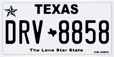 TX license plate DRV8858