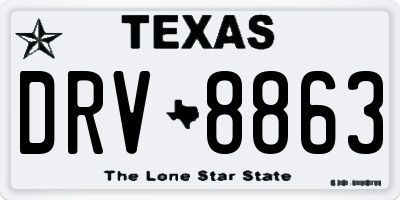 TX license plate DRV8863