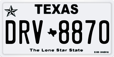 TX license plate DRV8870