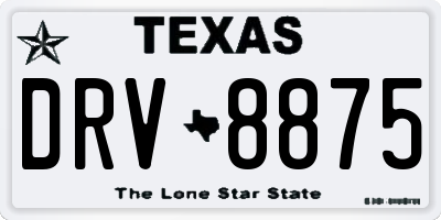 TX license plate DRV8875