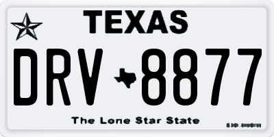 TX license plate DRV8877