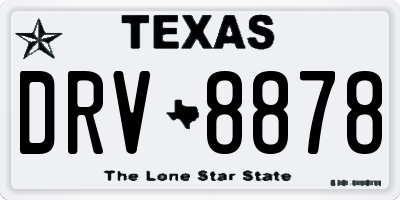 TX license plate DRV8878