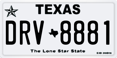 TX license plate DRV8881