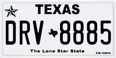 TX license plate DRV8885