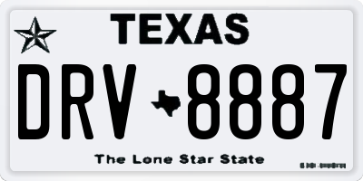 TX license plate DRV8887