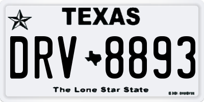 TX license plate DRV8893