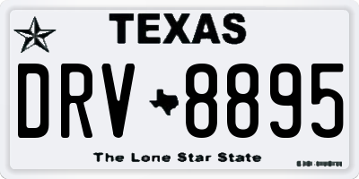 TX license plate DRV8895