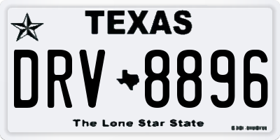 TX license plate DRV8896