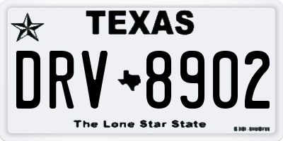 TX license plate DRV8902