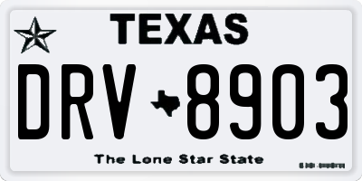 TX license plate DRV8903