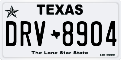 TX license plate DRV8904