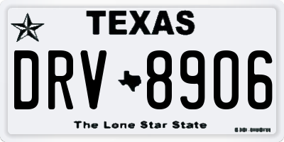 TX license plate DRV8906