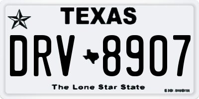 TX license plate DRV8907