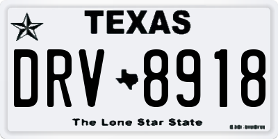 TX license plate DRV8918