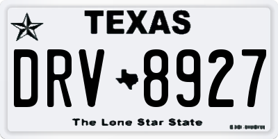 TX license plate DRV8927