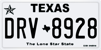 TX license plate DRV8928