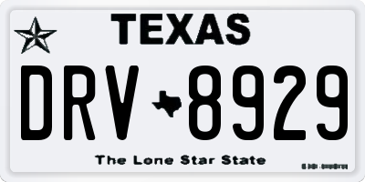 TX license plate DRV8929