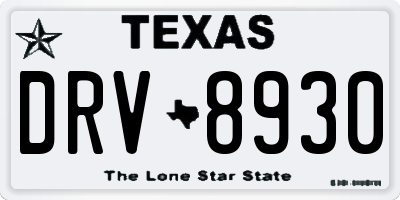 TX license plate DRV8930