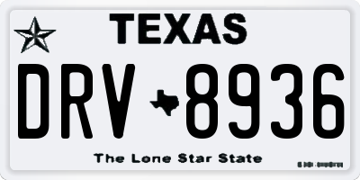 TX license plate DRV8936