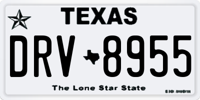 TX license plate DRV8955