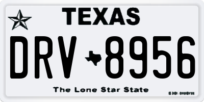 TX license plate DRV8956