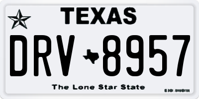 TX license plate DRV8957